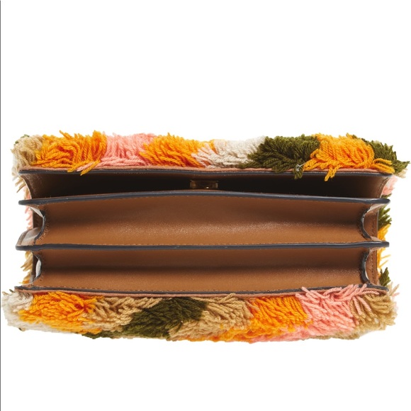 NWT Tory Burch Multicolored Sadie Rug Bag - Picture 14 of 14